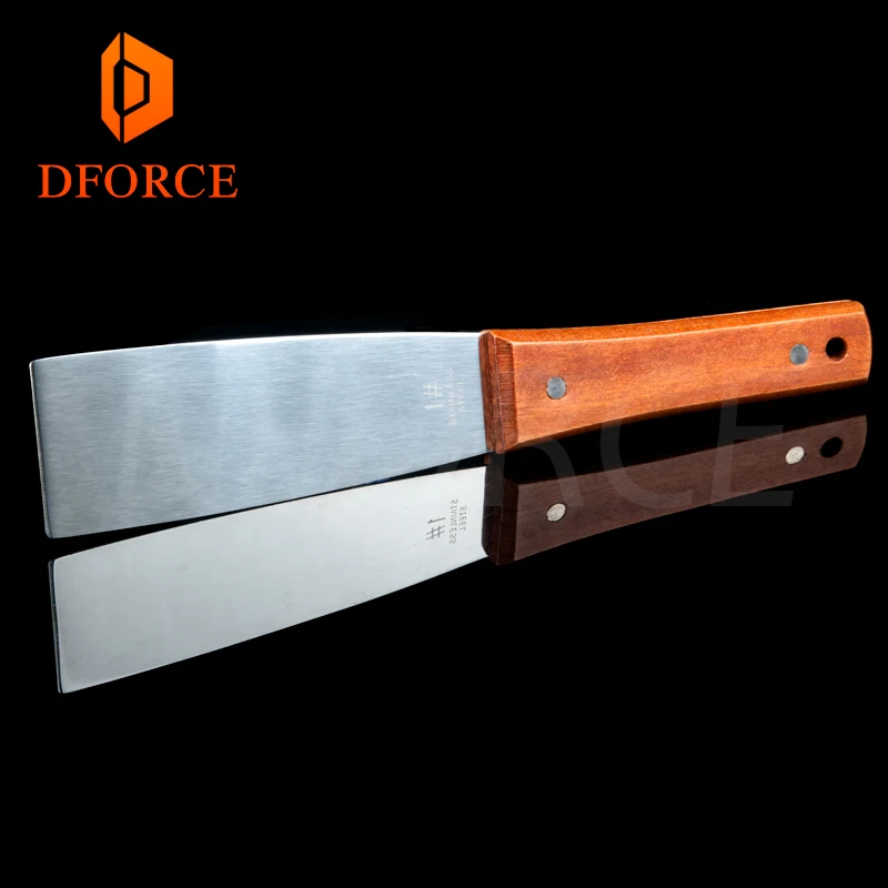 Dforce лезвие из нержавеющей стали, отделяющее горячую кровать, инструмент для удаления стального лезвия, разделительная ручка, шпатель, 3d инструмент для принтера