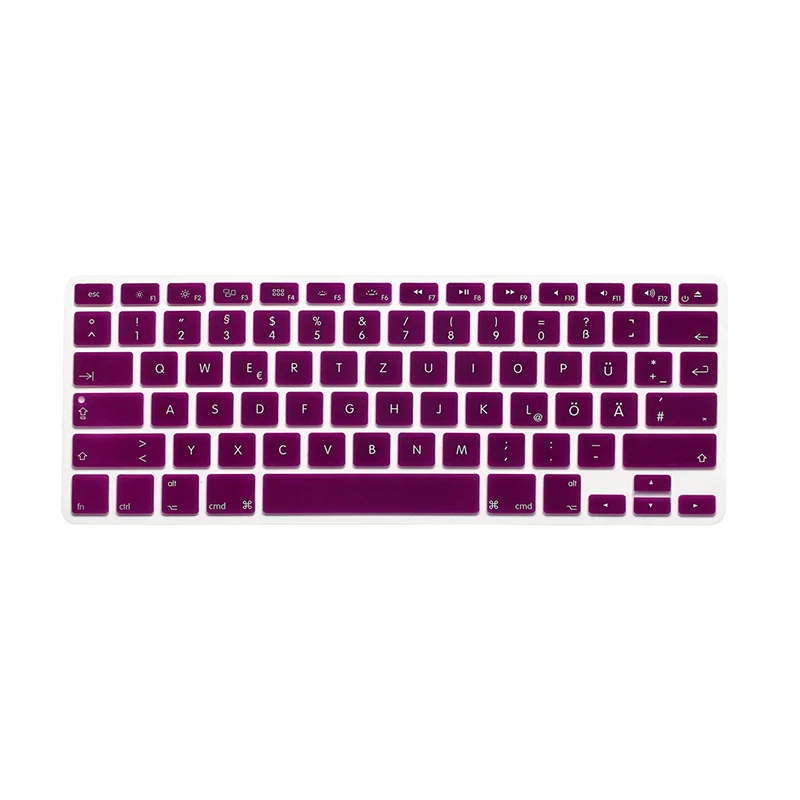 Силиконовый чехол-клавиатура для Apple Macbook Air Pro retina 13 15 17 A1369 A1286 A1398 A1466 A1425 A1278 A1502 использование американской клавиатуры