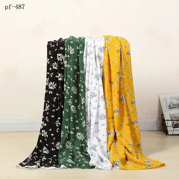 

Paris Pearl Chiffon Dress Shirt Fabric Small Piece Printed Fabric