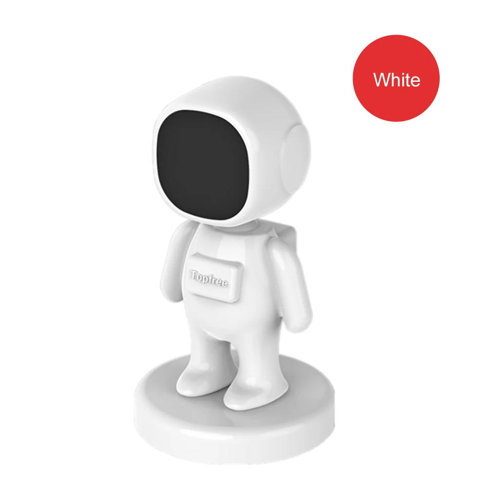 AOSHIKE Автомобильный держатель для приборной панели с поворотом на 360 градусов, универсальный крепкий магнитный держатель для мобильного телефона - Цвет: white
