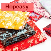 Классический полиэстер, парча, жаккардовая ткань с вышивкой дизайн китайский дизайн элегантное платье ткань