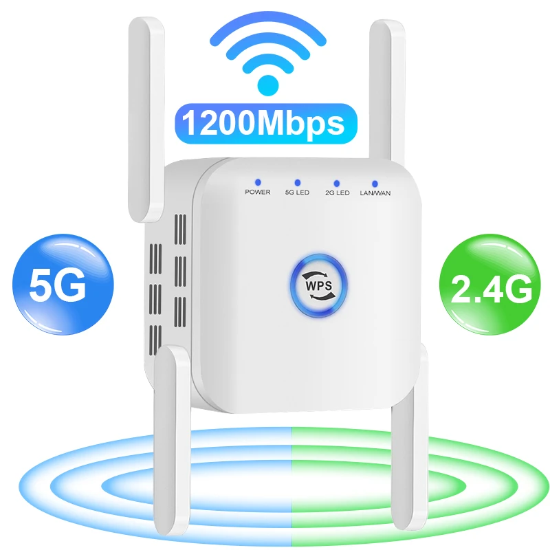 best wifi 6 mesh router 5G Wifi Repeater Wifi Khuếch Đại Tín Hiệu 5Ghz Bộ Mở Rộng Sóng Wifi Tầm Xa Wi Fi Tăng Áp Router Wi-Fi Tốc Độ 1200Mbps 5G 2.4G Repiter wireless internet signal booster