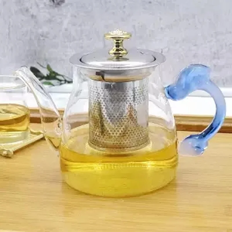 Стеклянный чайник термостойкая высокотемпературная чайная чашка чайный набор