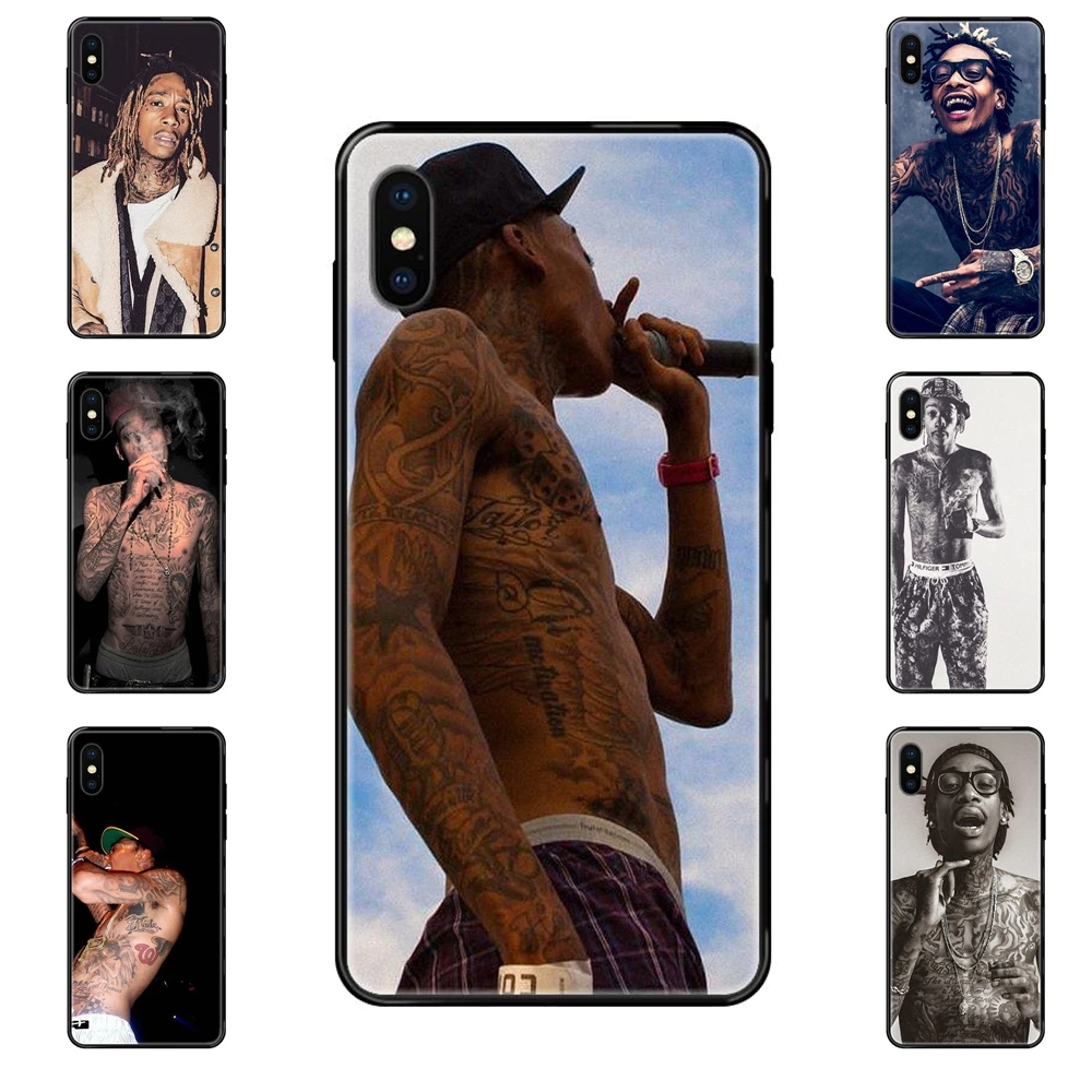 Для Huawei Honor 20 20I 20S 10 10I 6A 7A 7X 8C 8X 9 9A 9I 9X Lite Pro Wiz Khalifa Rap Hip Hop тату черный мягкий