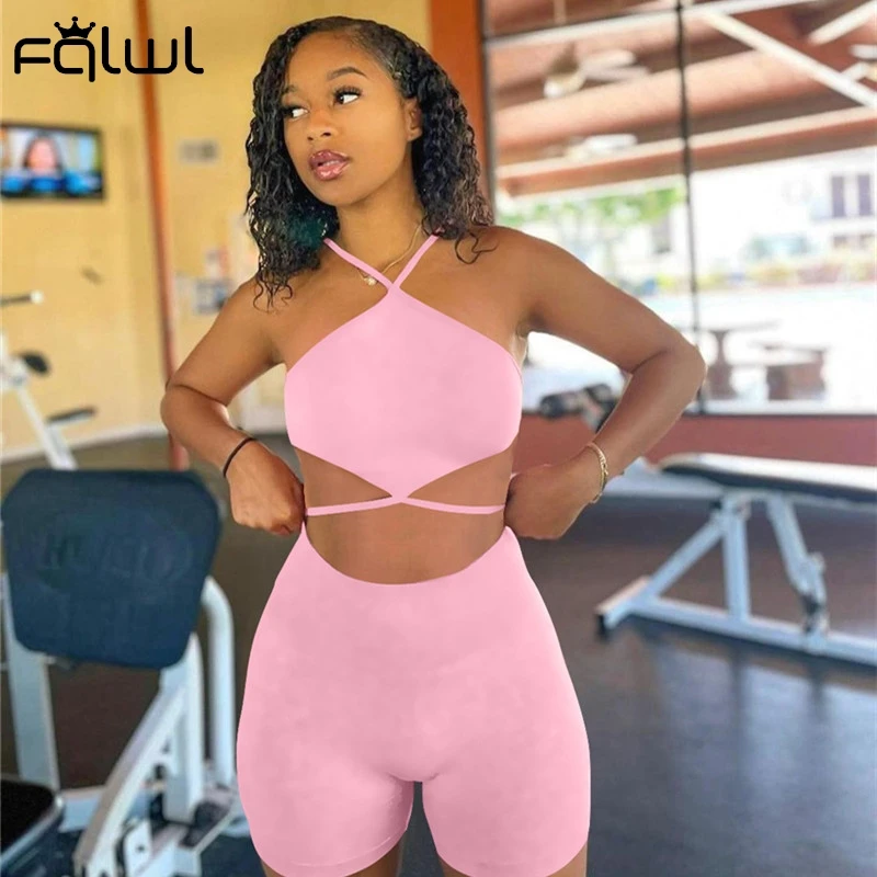 Pink Bodycon Two Piece Set, Pink Two Piece Set Shorts
