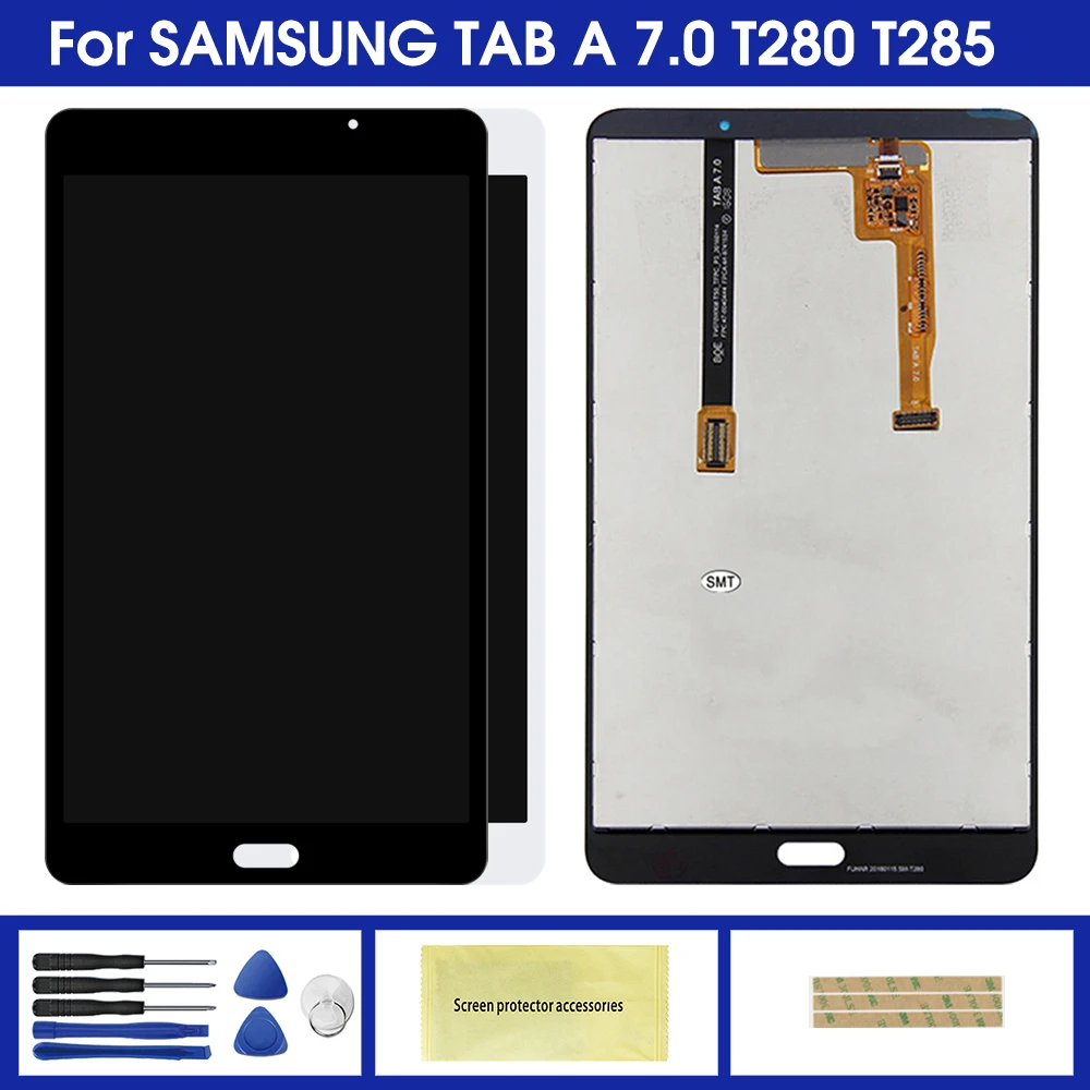 

LCD For Samsung Galaxy Tab A 7.0 T280 T285 LCD Display Monitor + Touch Panel Screen Glass Digitizer Assembly Replacement Parts
