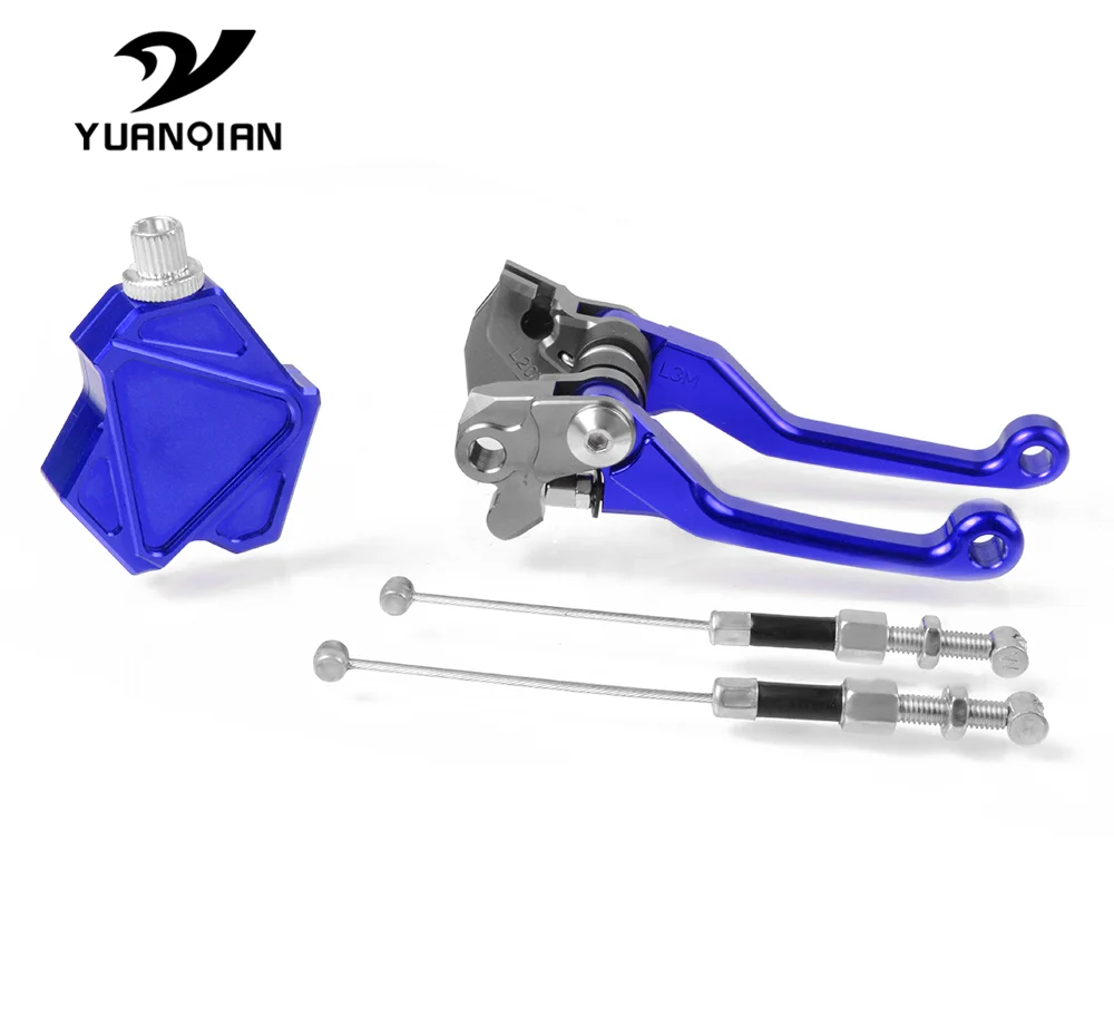 С логотипом moto rcycle CNC Pivot тормозные рычаги сцепления и moto легко тянуть рычаг сцепления системы для Yamaha YZ250FX YZ 250 FX