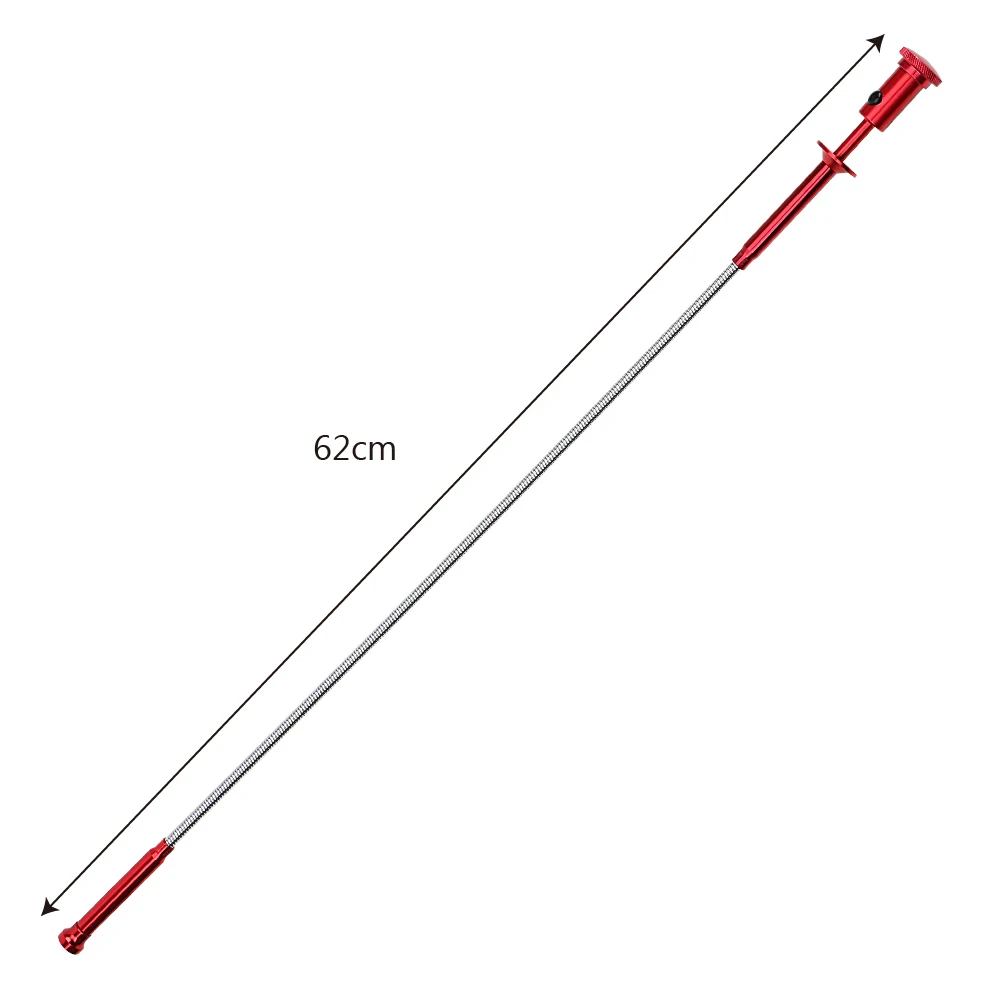 NICEYARD Magnet + 4 Claw + LED Light Magnetic Long Spring Grip Sewer Cleaning Pickup Tools Flexible Pick Up Tool