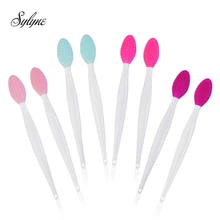 Щетка для чистки лица, удаление черных пор, отшелушивающая кисточка для носа, силиконовая Массажная кисть для лица, инструмент для чистки лица