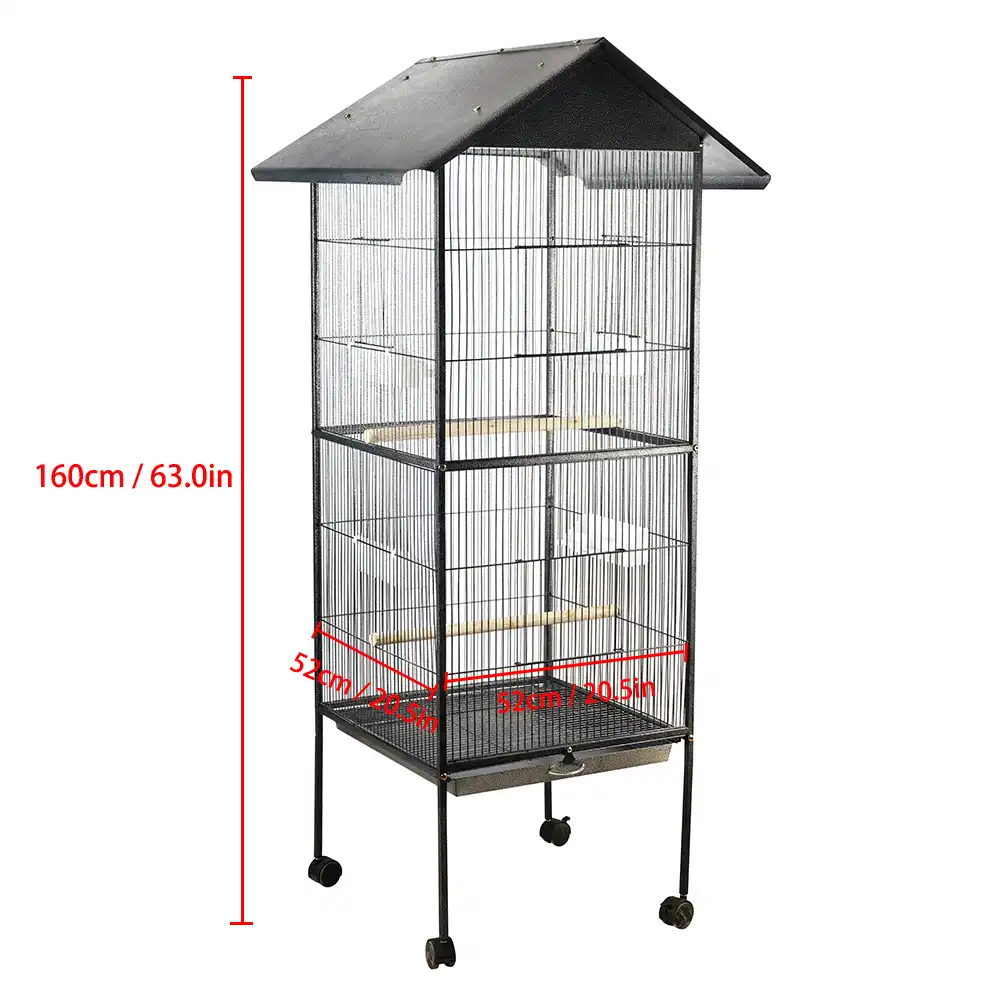 wide bird cage