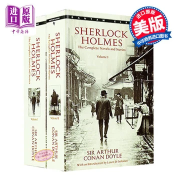 

2/PCS Sherlock Holmes Sherlock Holmes English novels English import book novels suspense reasoning Sherlock classics