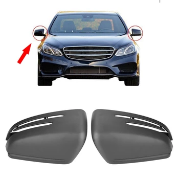 

1 Pair Door Wing Rear Mirror Shell Cover Cap 2128100364 for Mercedes Benz E/C/S Class W212 W204 W221 2009 2010 2011 2012 2013