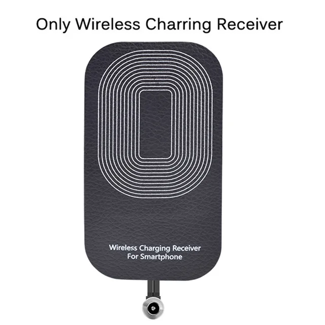 Only Receiver Магнитное Беспроводное зарядное устройство Qi с usb-кабелем для iphone 6 7 Plus samsung двойная пленка беспроводной и проводной fastchargingmodule - Тип штекера: Only Receiver
