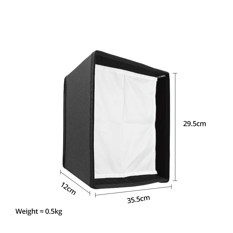 AMBITFUL LEDP60C LED Video Soft Light Diffuser Honeycomb Grid Softbox (Softbox Only) photography softbox bowens mount softbox portable softbox photography lighting kit