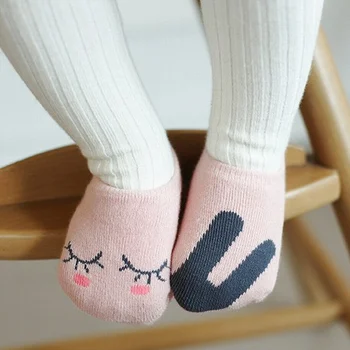 

New Spring & Autumn Children socks lovely Cartoon Pure cotton Asymmetric Socks Children's cotton socks