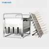 Quality Commercial Food-Grade Stainless Steel Popsicle Mould DIY Ice Cream Molds With Sticks Holder 40 Cells Ice-Pop Mold 5