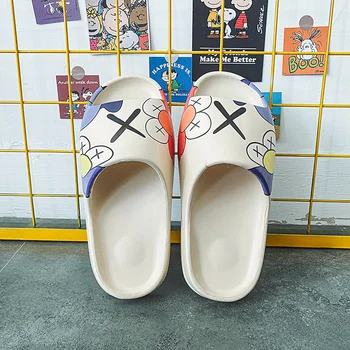 

Women Sandal Home Slippers Indoor Floor Soft Couple Slipper Summer Lightweight Bedroom Shoes Ladies Flip Flops