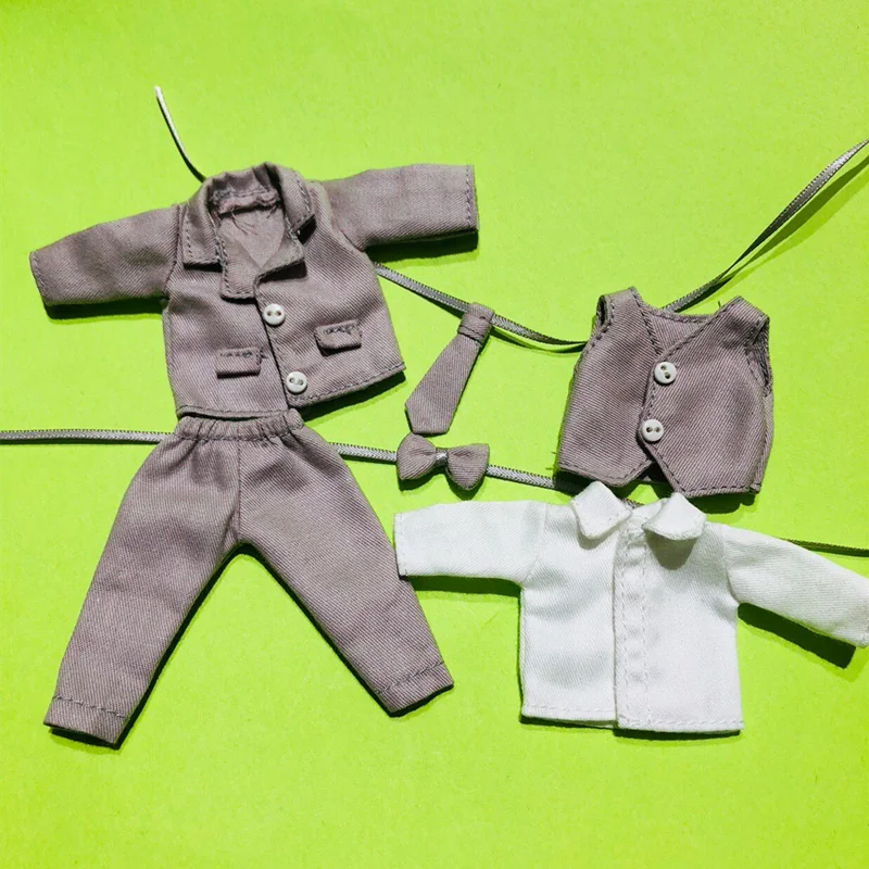 Ob11 Детский костюм 1/12 BJD GSC глина Молли кукла одежда костюм Вестерн-стиль Одежда 6 комплект Кукла аксессуары подарок