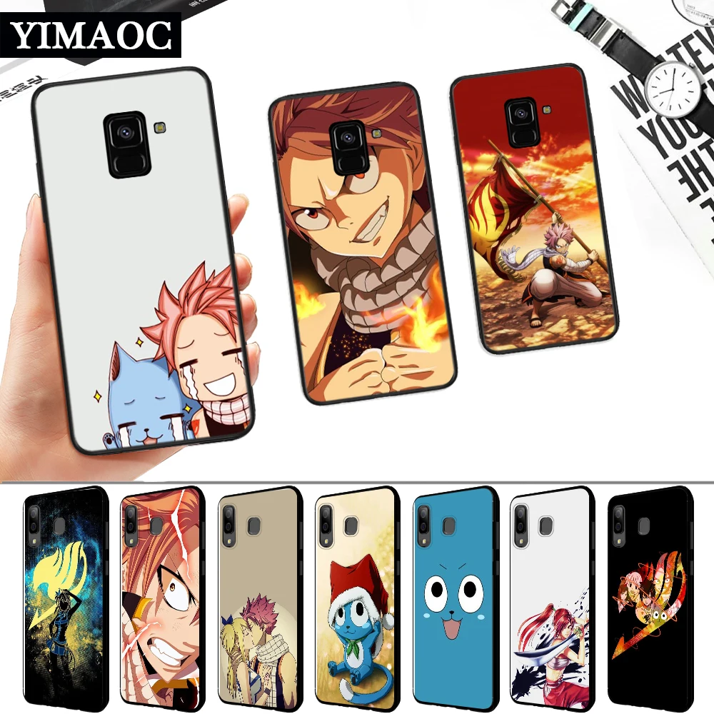 Fairy Tail мягкий силиконовый чехол для samsung A3 A5 A6 плюс A7 A8 A9 A10 A20 A30 A50 A10S A30S A50S |