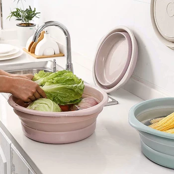 

Portable Collapsible Camp Wash Basin Water Storage for Camping Fishing Outdoor Travel Washing Health99