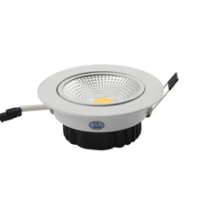 Сверхъяркий регулируемый светодиодный потолочный светильник точечного света 3 Вт 5 Вт 7 Вт 12 Вт Встраиваемые СВЕТОДИОДНЫЕ точечные лампы внутреннего освещения