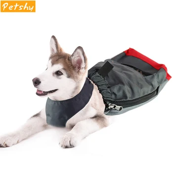 

Petshy Adjustable Pet Drag Bag Pet Protection Bags Indoor Durable Cloth Bag For Paralyzed Pets Disabled Dog Cat Walking Carrier