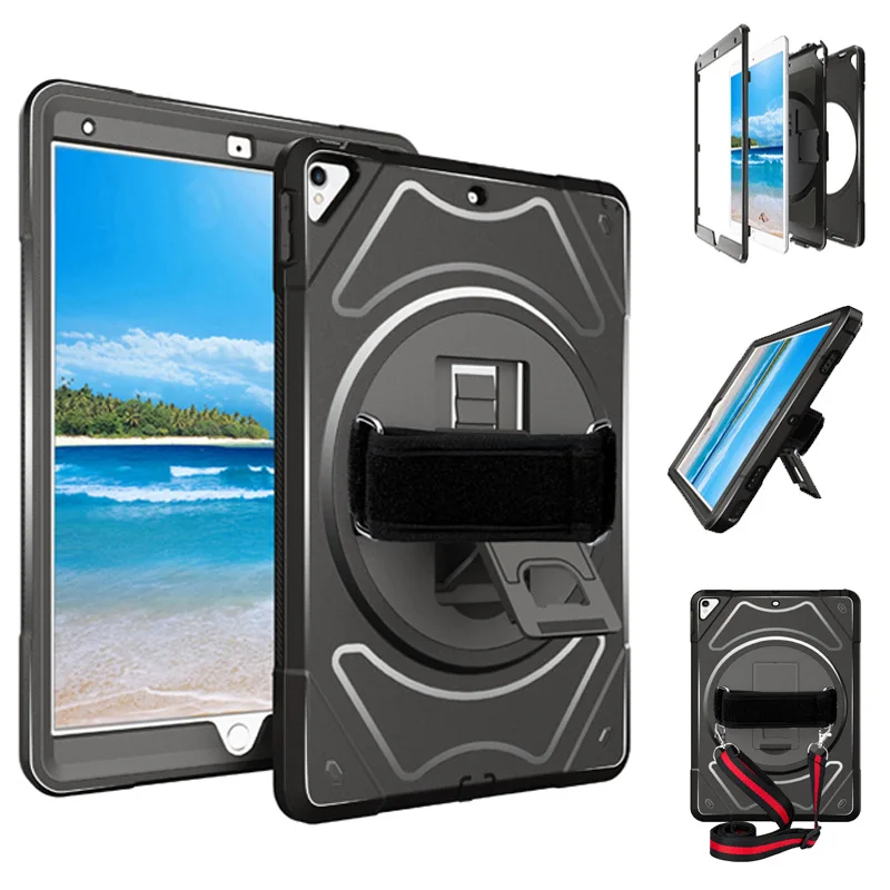 

Applicable 2019 Air 10.5 Shatter-resistant Protective Case Pro10.5 Triple Protection Outdoor Multi-functional Engineering Machin
