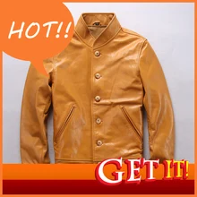 Брендовая дизайнерская оригинальная кожаная мужская куртка на осень и зиму, винтажная деловая куртка на молнии с воротником-стойкой, пальто большого размера