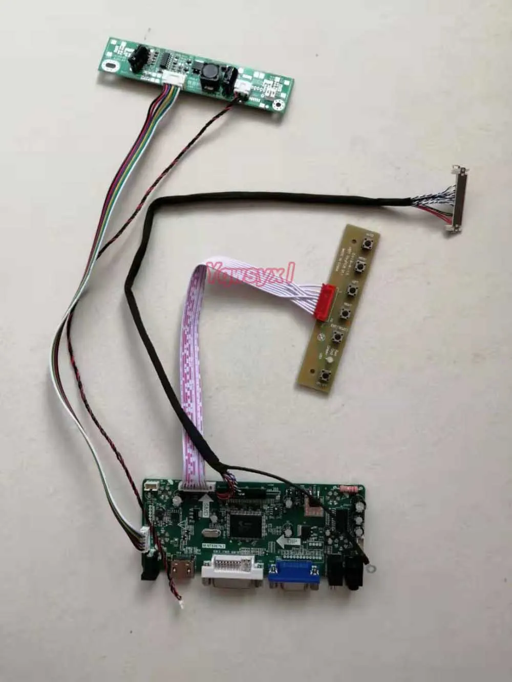 Hdmi + Dvi Controlador de Tela Kit para M215htn01.1 Yqwsyxl Placa Motorista Vga Lcd Led - Imagem 4