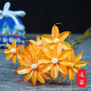 

Oncidium Natural Handmade Art Dried Flowers Wholesale Literary Fresh Daisies White Eternal Life