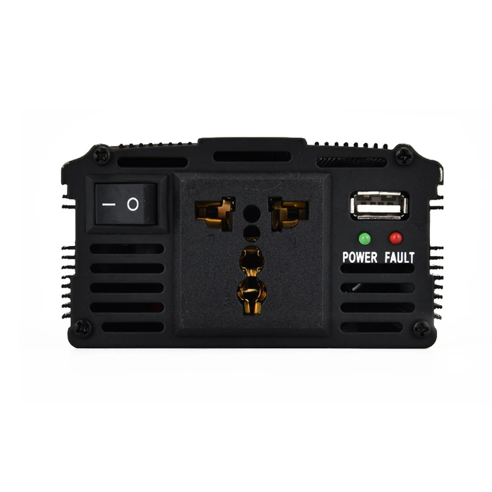 Солнечный инвертор DC12V/24 V постоянного тока до AC220V/110 V 500W модифицированный синусоидный инвентор с Мощность инвертор Напряжение трансформатор преобразователь питания для автомобиля 5