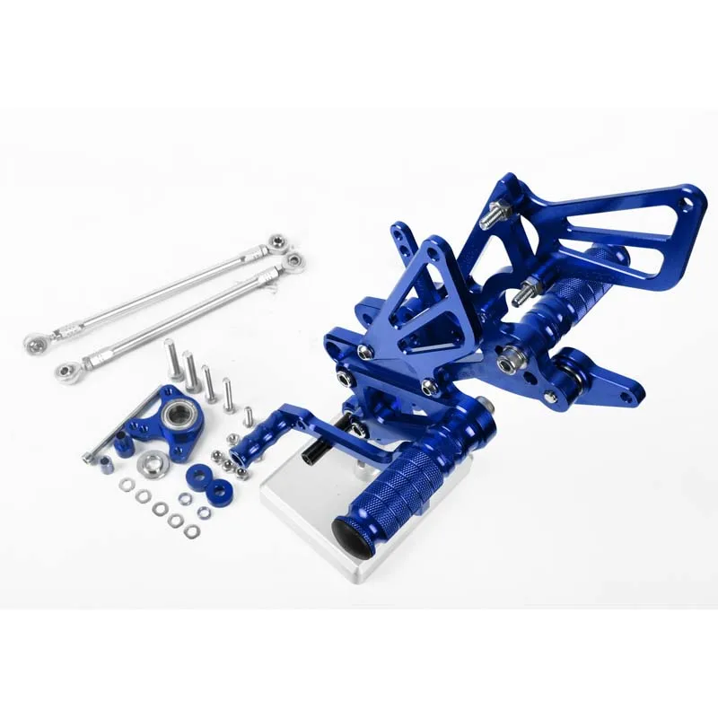 SMOK педаль мотоцикла для Honda CBR600RR 2007 2008- /CBR600RR ABS 2009- алюминиевый сплав Rearset подножки