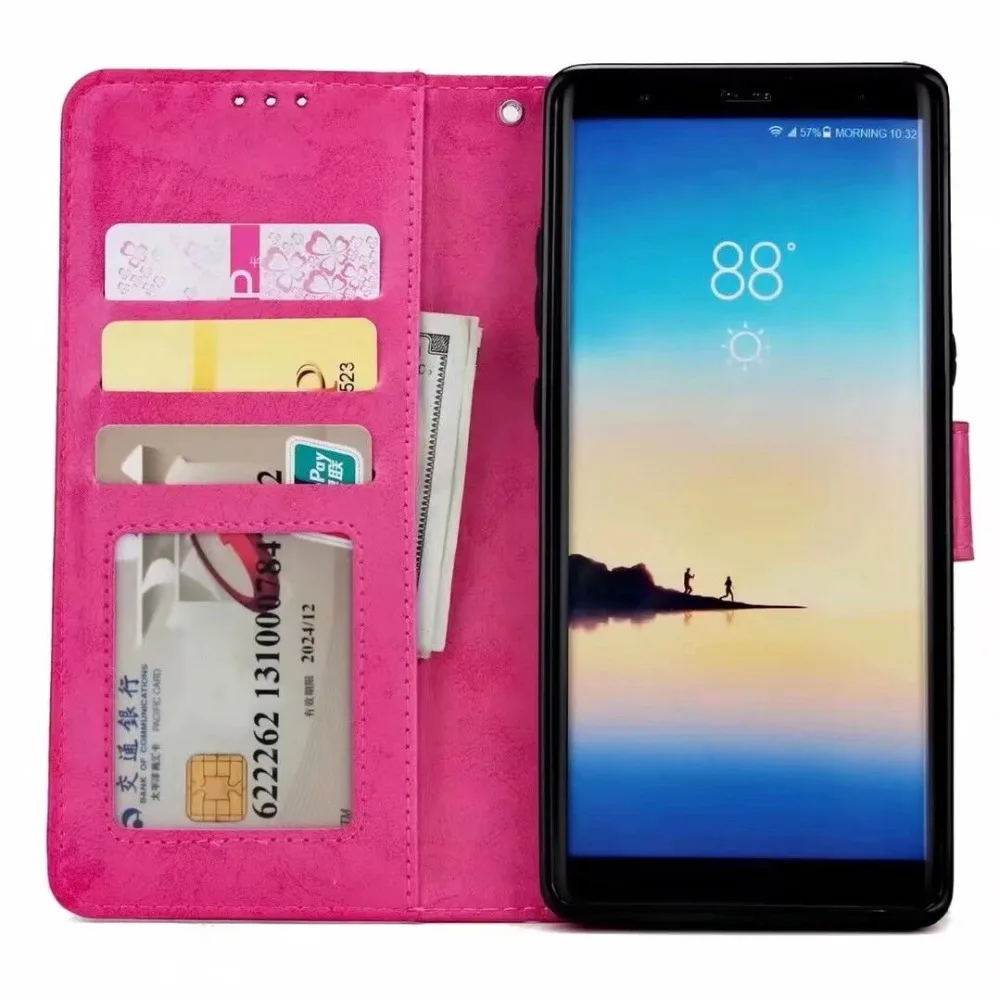 Магнитный кошелек чехол для телефона для samsung Galaxy S10 Plus S9 S8 S7 Edge Note 10 Plus Note 8 9 съемный роскошный из искусственной кожи чехол EEMIA