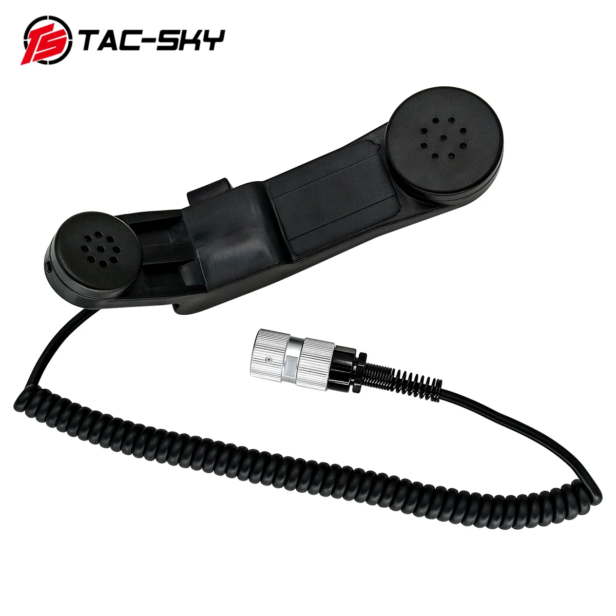 TAC-SKY H-250 PTT Тактический headsetinterphone место 6-pin Ручной динамик микрофон PTT для AN/КНР 148152152A 6-pin H250 ptt