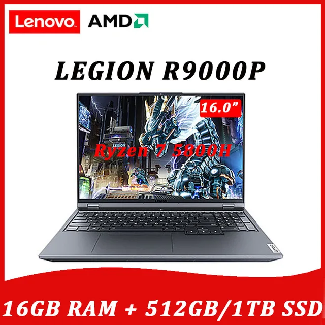 Professional Lenovo Legion R9000P 2021 e-sports 16inch Gaming