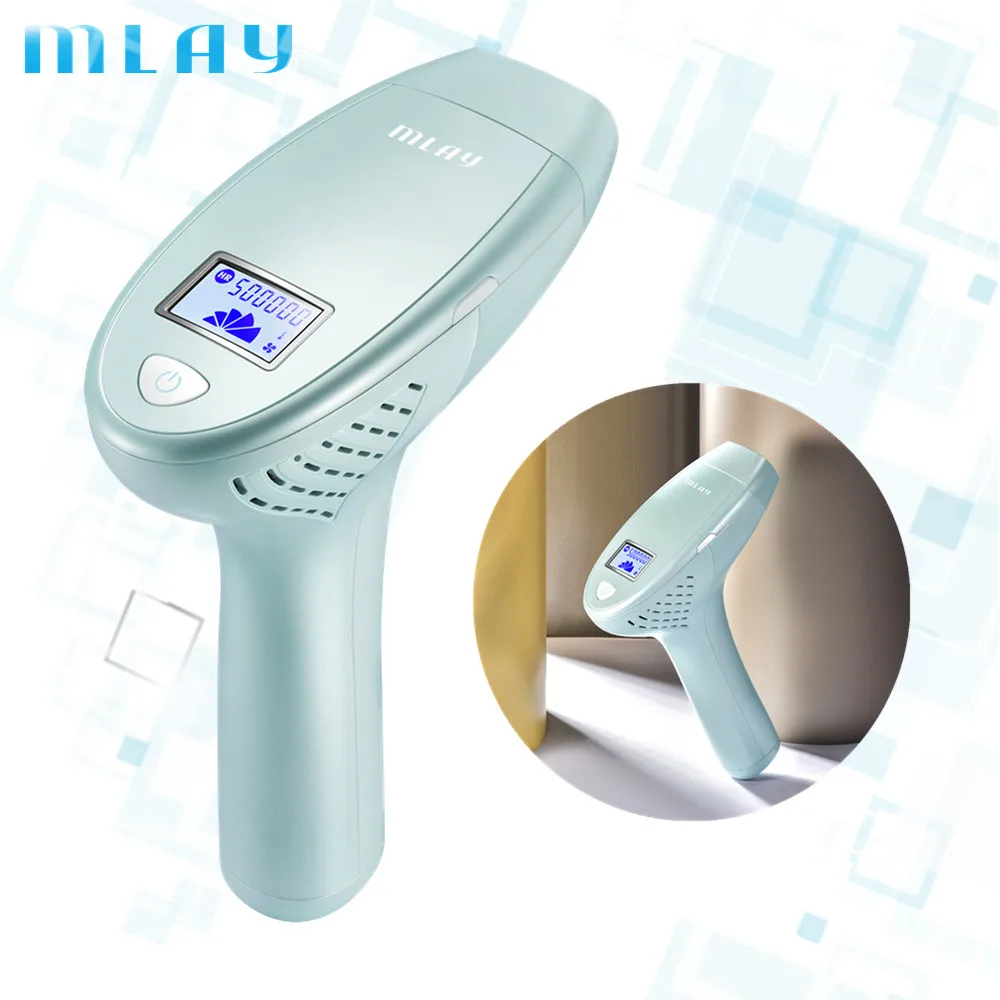 Эпилятор для удаления волос Mlay IPL с 500000 вспышками лазерное устройство