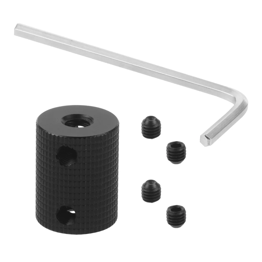 Aluminum Alloy 1/4 to 1/4 Female Tripod Adapter Screw Mount 23mm for Magic Arm Photo Light Stand Tripod 1/4