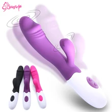 7 velocidade g ponto vibrador para mulher vibrador vibrador sexo brinquedo coelho vibrador clitoral vaginal massageador sexo masturbador feminino brinquedos para mulher(China)