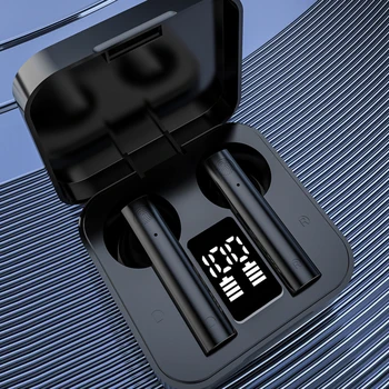 

TWS Bluetooth5.0 Wireless Headphones Business Headset Music Earphones IPX7 Waterproof Sport Earbuds Works on all smartphones