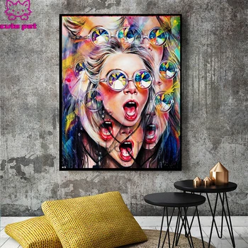 

5d diy diamond painting Modern art, japanese girl diamond painting cross stitch mosaic embroidery diamond round square stones