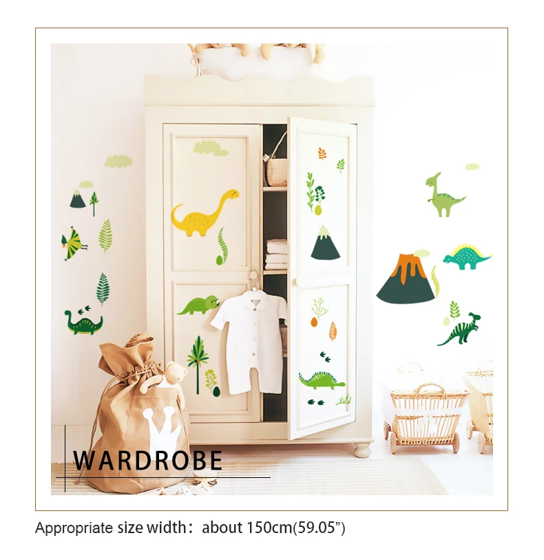 Jurassic Dinosaur World Wall Stickers