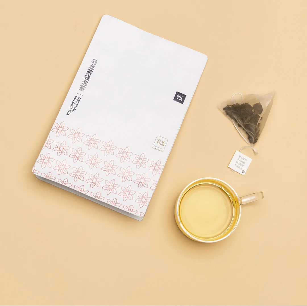 Xiaomi чай лист быстрорастворимый чай мешок натурального китайского чая Улун Зеленый чай белый чай пакетик черного чая 4 вкуса 20 упаковок