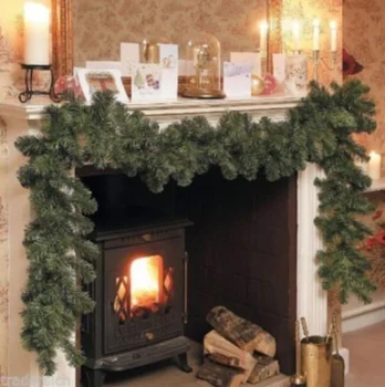 

2.7M Christmas Garland Decoration Rattan Lights Wall Door Xmas Tree LED Decor