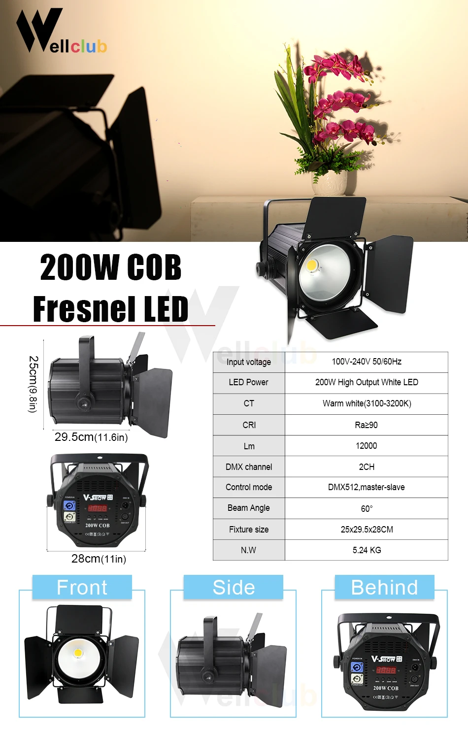 pc200参数wellculb