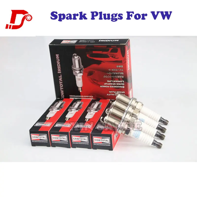 Запчасти для автомобилей замена свечей зажигания 4 шт. Iridium Power BKR6EIX/2272 Volkswagen