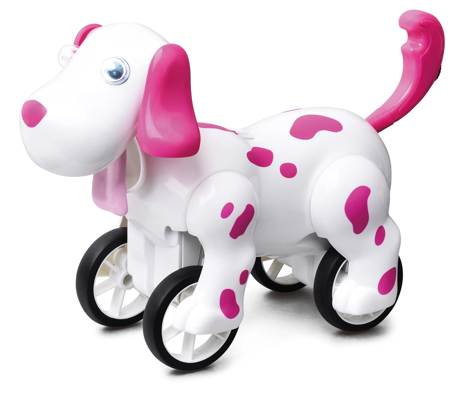 pink without box 777-601 подарок на день рождения RC zoomer dog 2,4G беспроводной пульт дистанционного управления умная собака электронный питомец Развивающие детские игрушки Робот Игрушки - Цвет: pink without box