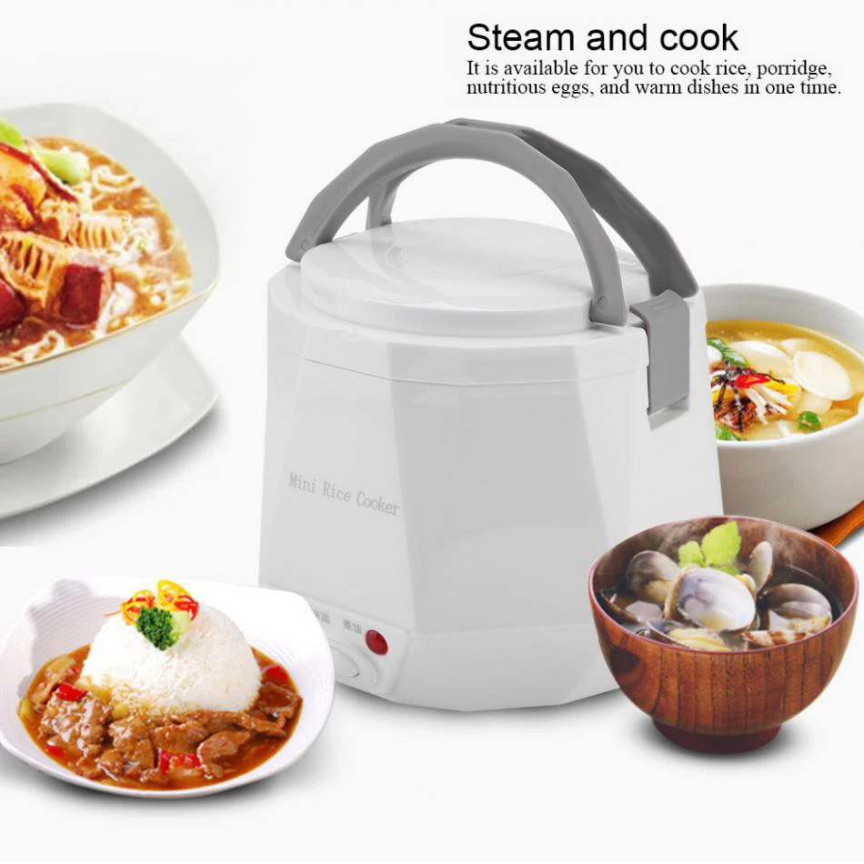 US $28.20 Vogvigo 13l Portable Electric Mini Rice Cooker Lunch Box Microwave Smart Rice Cooker Small 12v24v For CarTruck Kitchen Tools