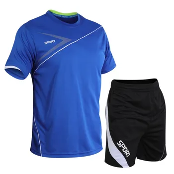 

Summer Sports Suit Men's Short-Sleeved Shorts Quick-Drying Running Clothes Fitness Thin Basketball Sportswear