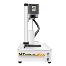 M-Triangel 20 Вт волоконный ЧПУ лазерный гравировальный станок для резки металла маркировочная машина