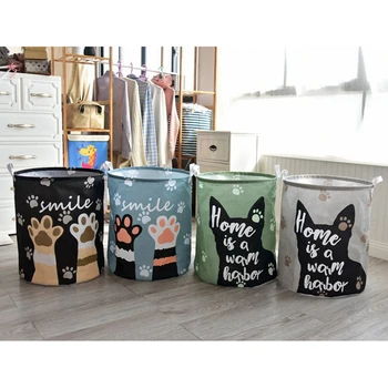 

Storage Bucket Toy Storage Basket Large Waterproof Clothes Laundry Baskets